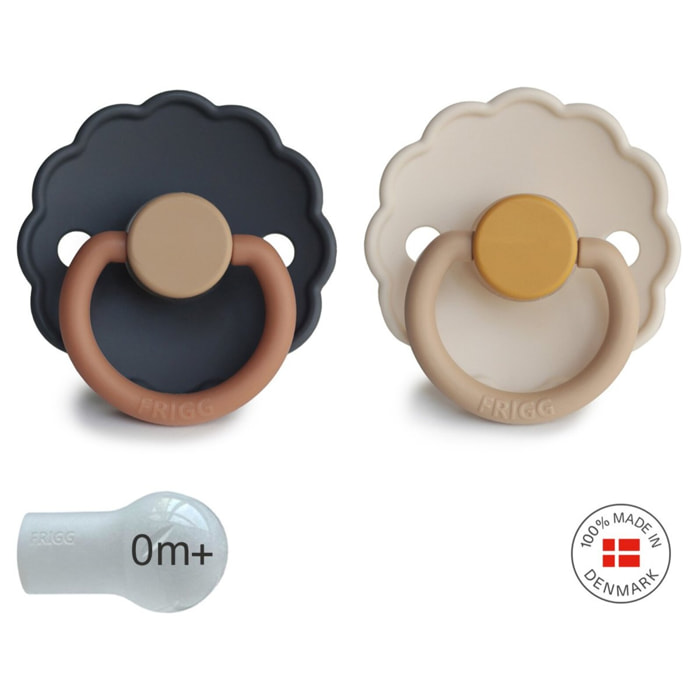 Frigg Pack 2 Chupetes Silicona Daisy