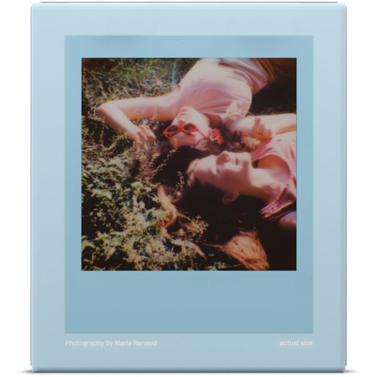 Papier photo instantané POLAROID Go flim double pack Powder Blue Frame
