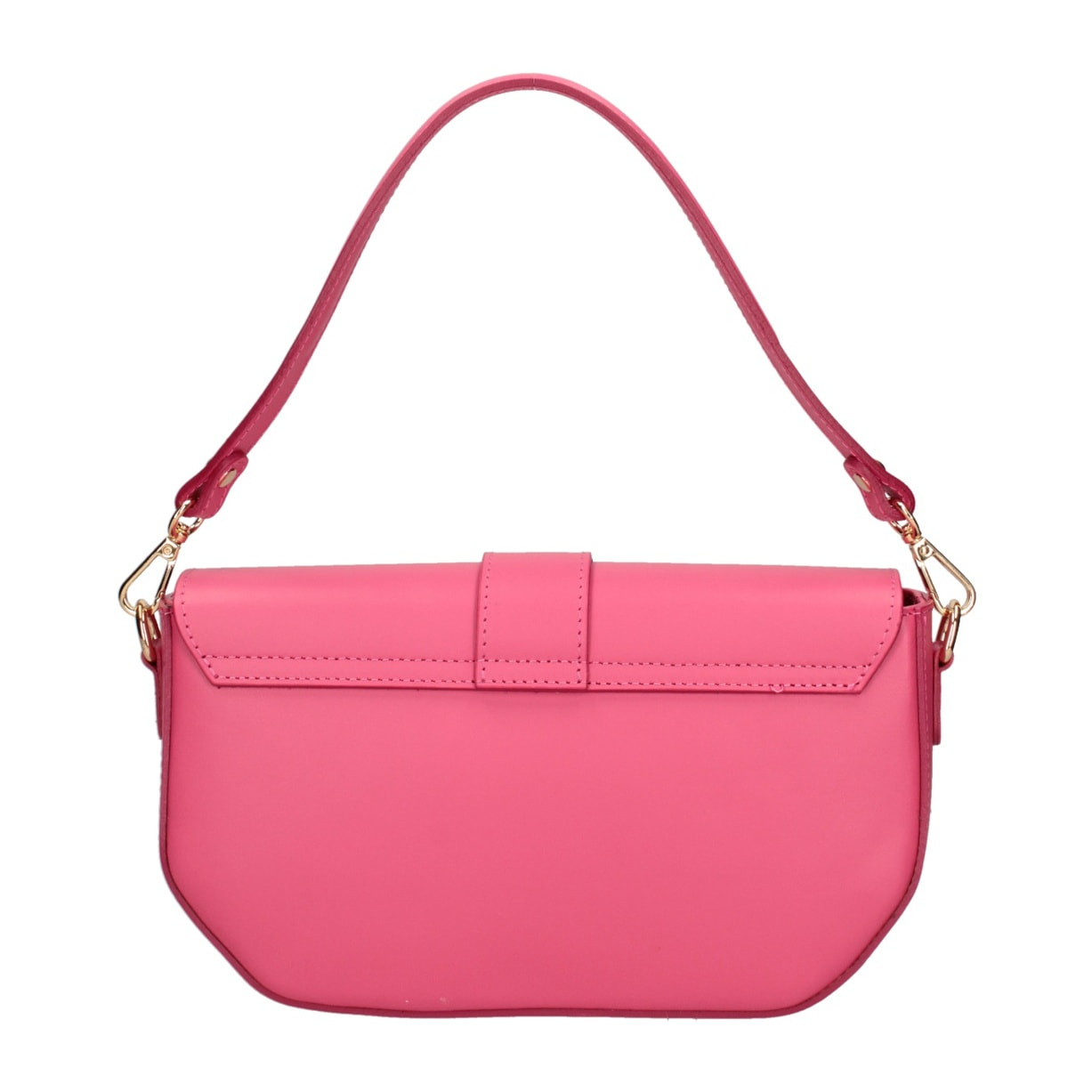 Borsa a spalla da donna - Modello False - Vera pelle - 27.0 x 15.0 x 7.0 cm