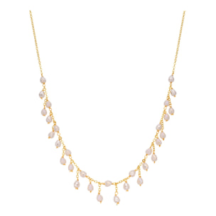 Collar Fyre acabado oro amarillo 18k