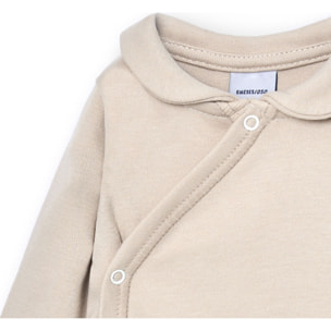 Body cruzado bebé manga larga con cuello