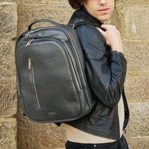 Mochila Cheval Firenze James Max Gris Oscuro