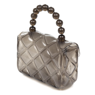 Villalvernia bolso de mano mini de pvc brillante