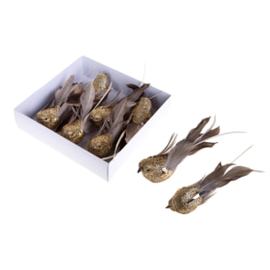 Uccellini - Pezzi 3 - 9xH16x3cm - Bianchi Dino SpA