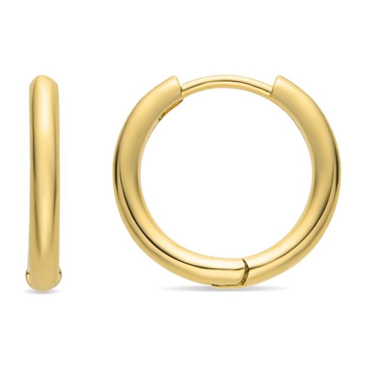 Pendientes Lux by Lux acabados oro amarillo 18k