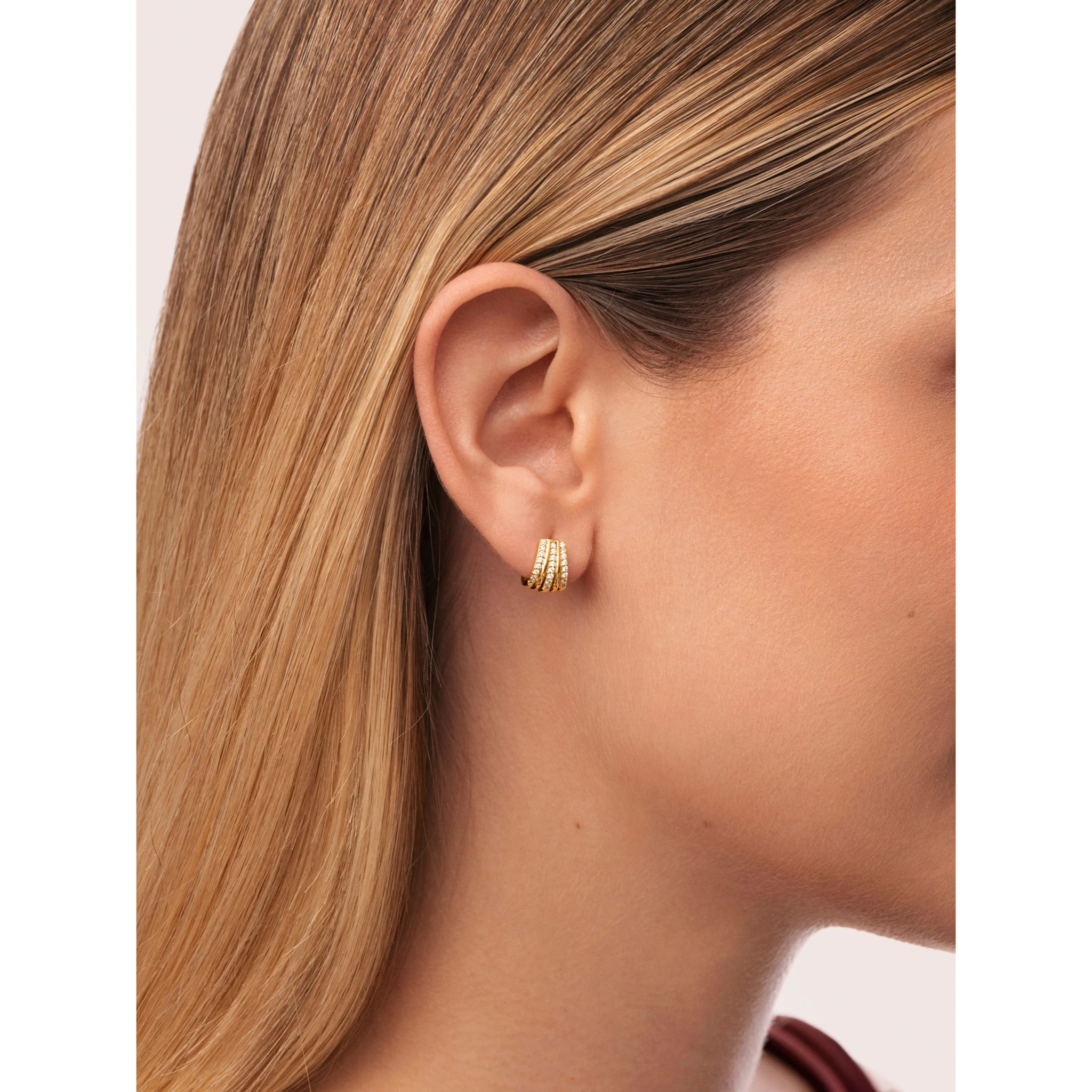 Orecchini Hamptons Placcato Oro