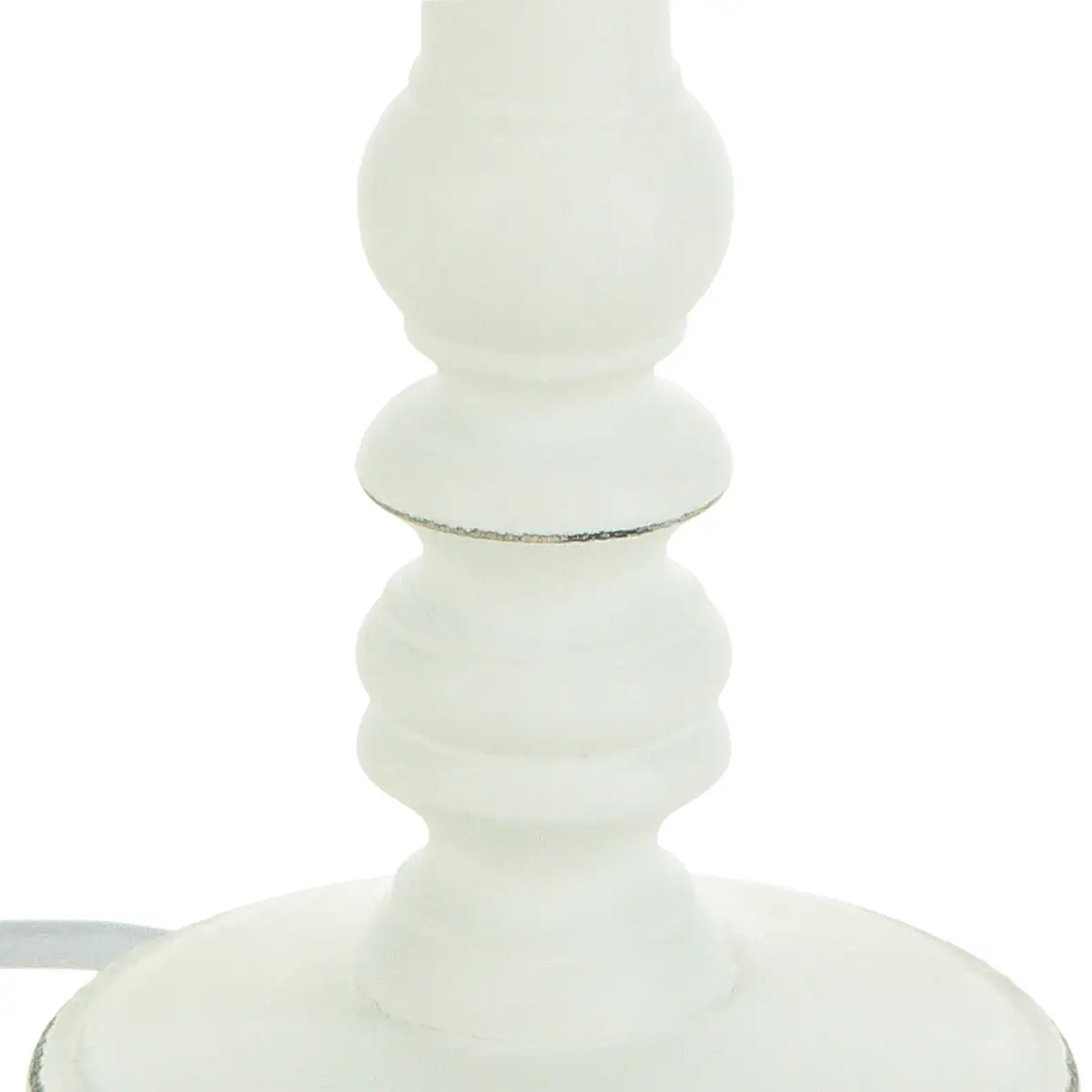 Lampe "Leo" blanc H36cm