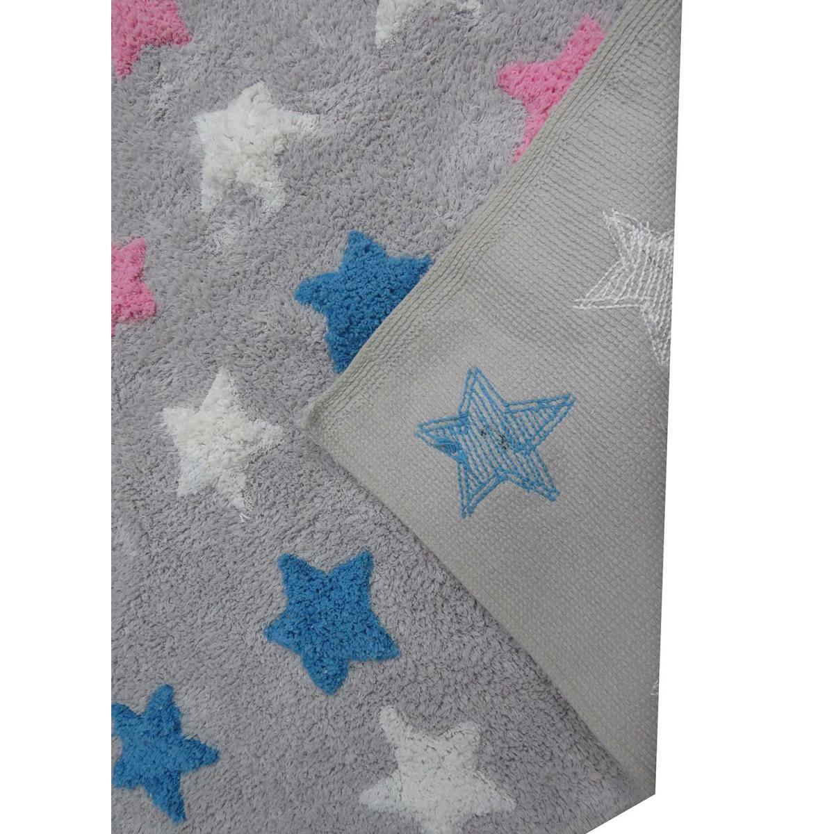 Tapis enfant fait main en coton BAGU