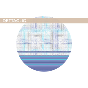 Completo Lenzuola Disegno Astra Azzurro CN