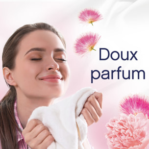 12x40 Lavages Pivoine et Fleur de Soie - Adoucissant Lenor