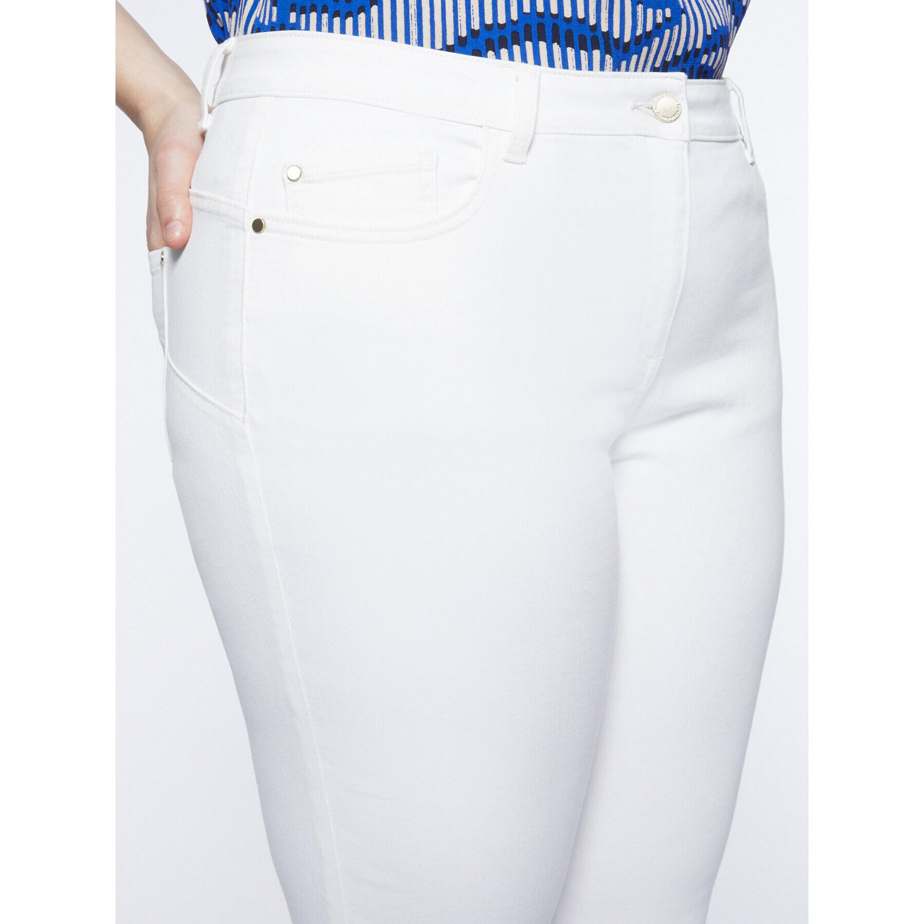 Fiorella Rubino - Jeans skinny bianchi - Bianco