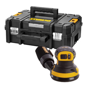 Ponceuse excentrique XR 18V 125 mm Brushless - DEWALT - sans batterie ni chargeur - coffret TSTAK - DCW210NT-XJ