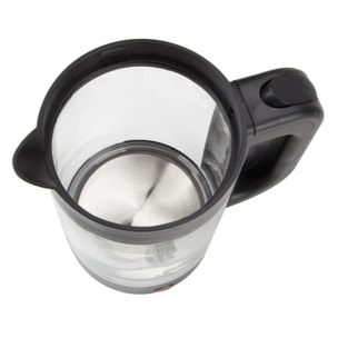 Hervidor de agua eléctrico JATA HA702 de 1,2 litros. Jarra de borosilicato. Máxima rapidez