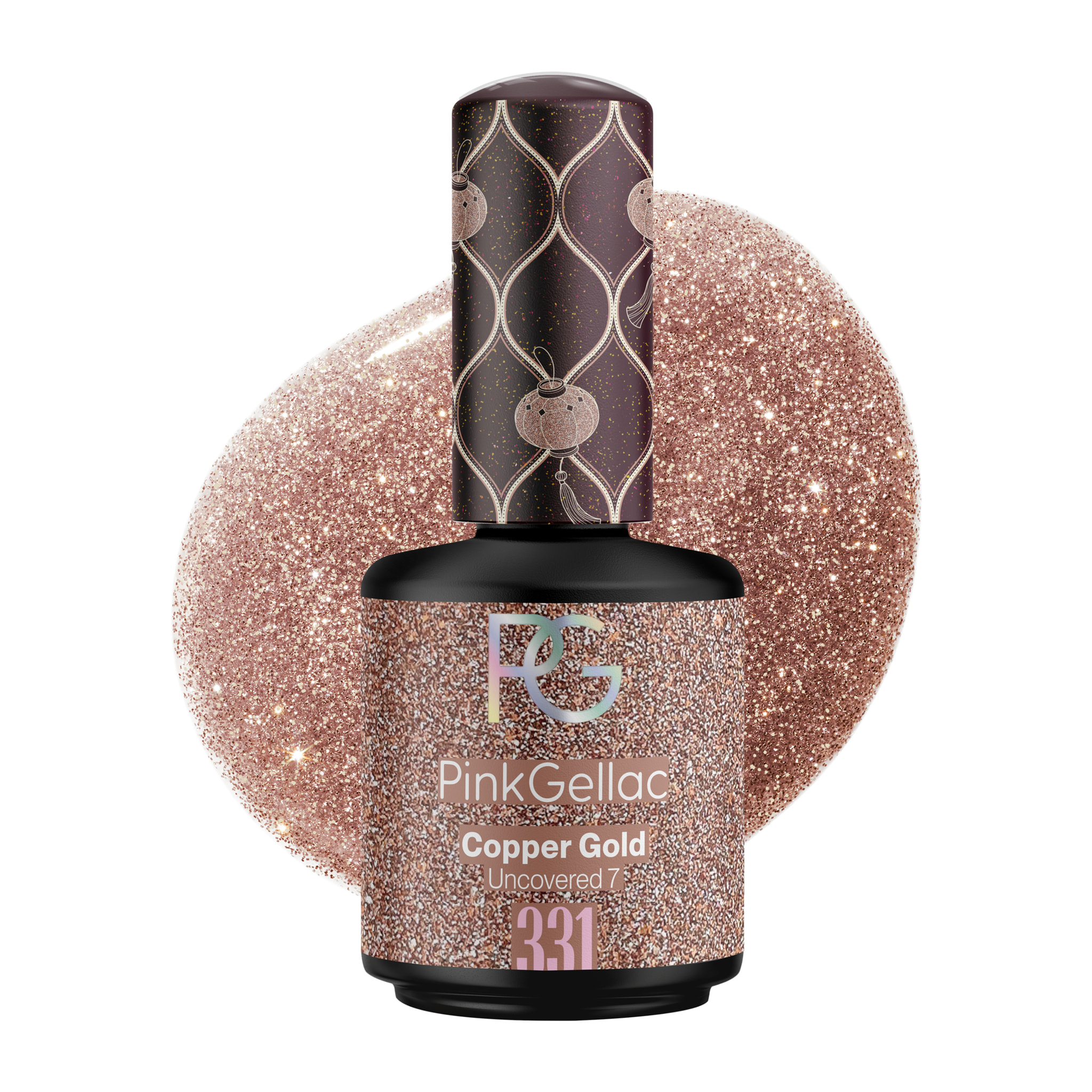 Vernis semi-permanent - 331 Copper Gold - 15 ml