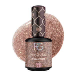 Vernis semi-permanent - 331 Copper Gold - 15 ml