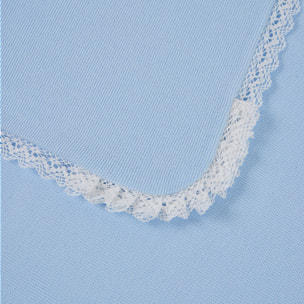 Arrullo Canutillo Encaje 02 Celeste Talla Ninguna