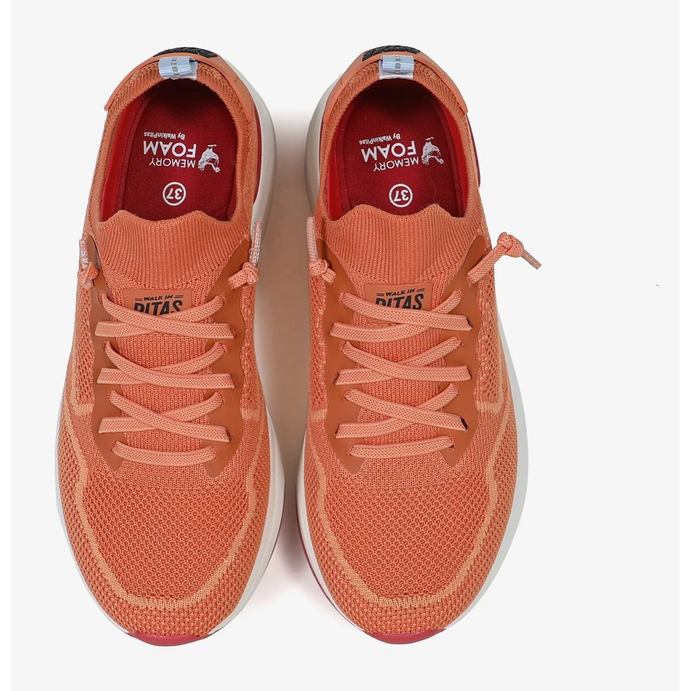 Zapatillas Cue Mujer Naranja