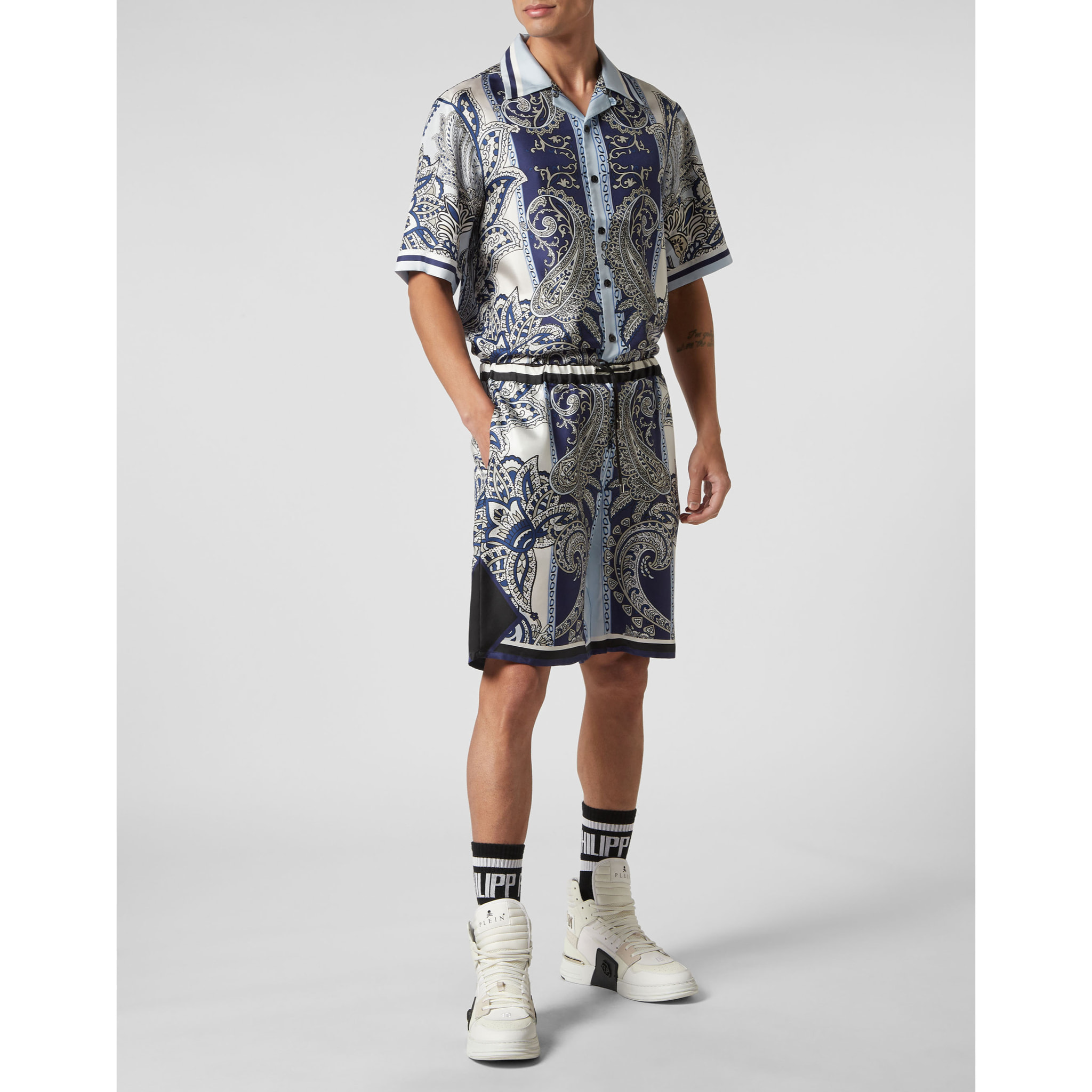 PHILIPP PLEIN Shorts PAISLEY