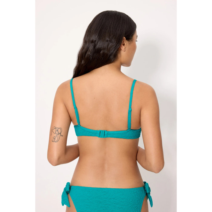 Top de bikini Blu