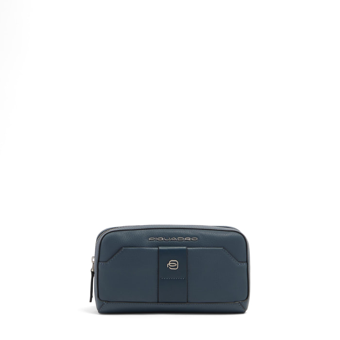 Piquadro Pochette uomo in pelle con tracolla