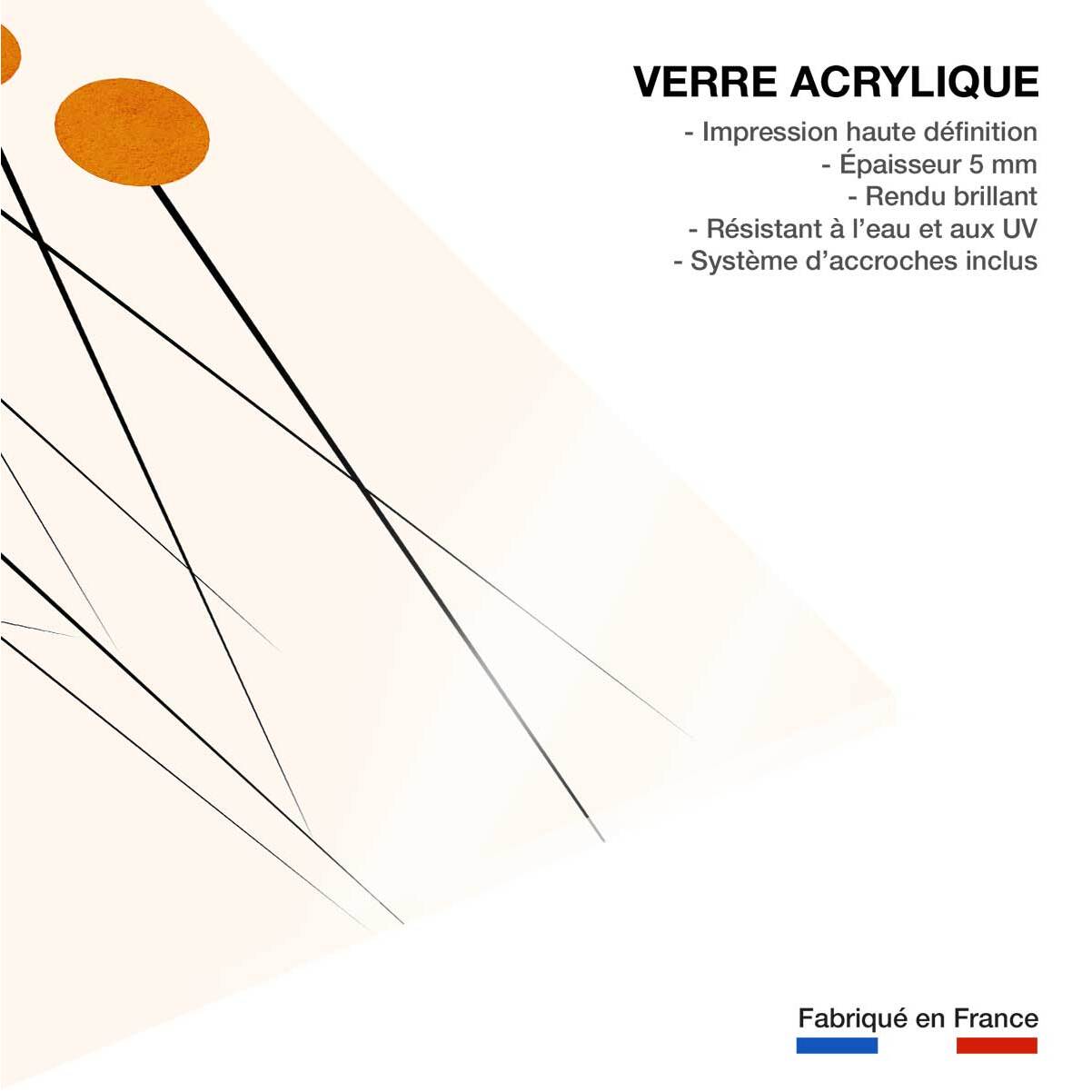 Tableau fleurs Waterflower dancing Tableau plexiglas