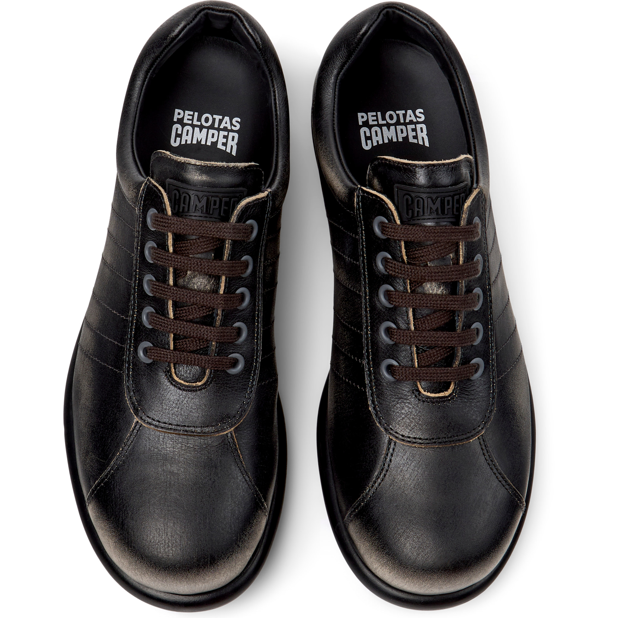 Zapatillas - CAMPER Pelotas Ariel - Gris - Cuero liso