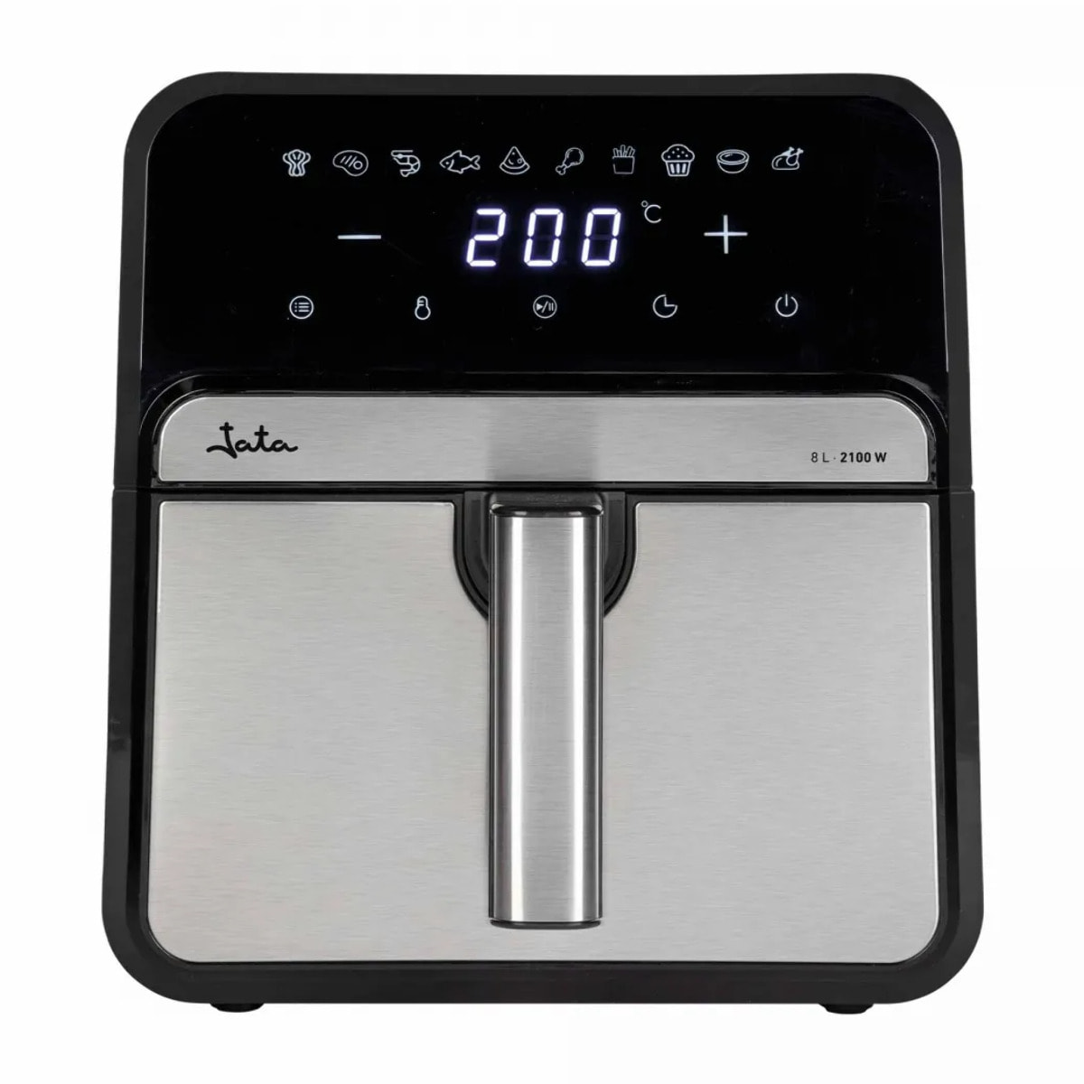 Freidora de aire JATA JEFR1242 de 8 litros. Digital. 10 programas de cocinado. Hasta 200º
