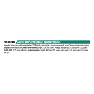 PRO PLAN Adult STERILISED MAINTENANCE Boeuf Sauce 10x85g