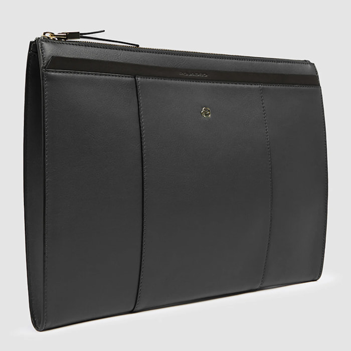 Piquadro Pochette in pelle porta pc 13,3 o iPad®Pro 12,9