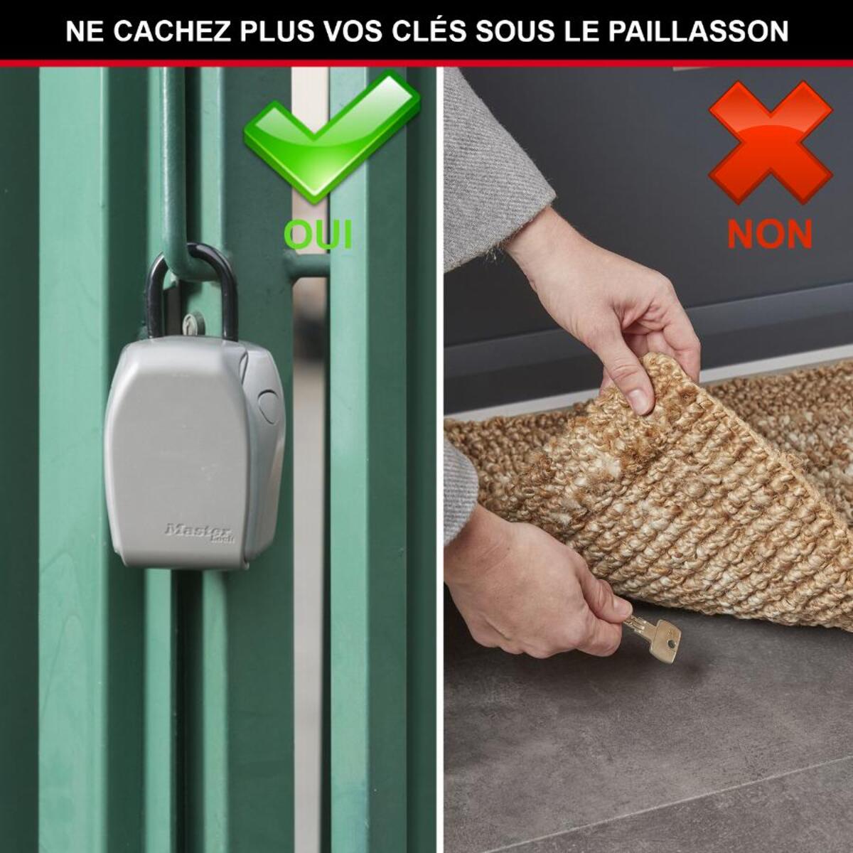 Boite à clés MASTERLOCK avec anse - Sécurité renforcée - 5414D