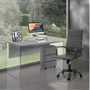 Tomasucci poltrona da ufficio TASK OLD GREY grigio