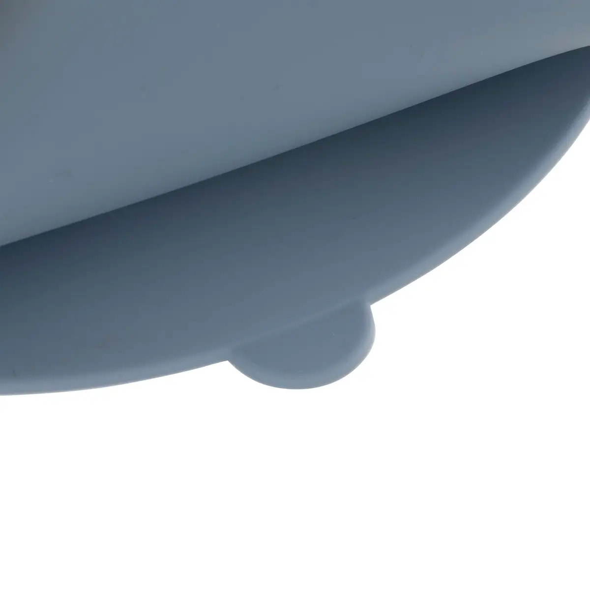 Set repas 4 pièces éléphant Yum silicone bleu gris