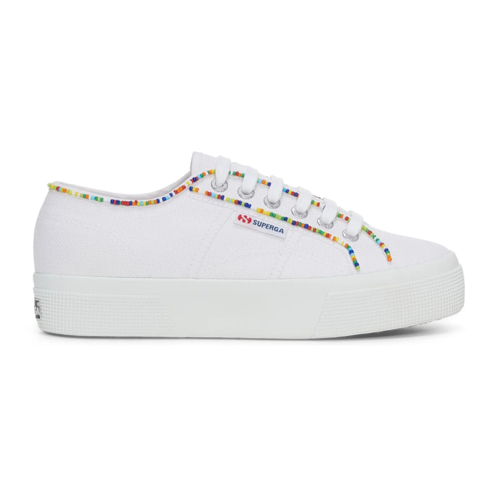 Scarpe da donna Superga Grigio 2740 MULTICOLOR BEADS.