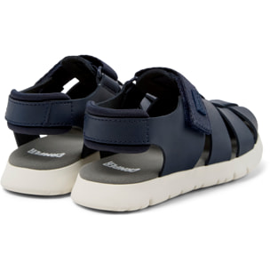 Sandalias - CAMPER Oruga Sandal - Azul - Piel de ante