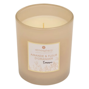 Bougie parfumée Maël 190g pot verre fleur d'oranger