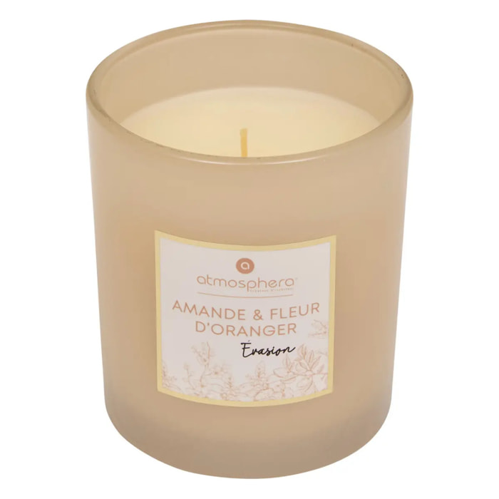 Bougie parfumée Maël 190g pot verre fleur d'oranger