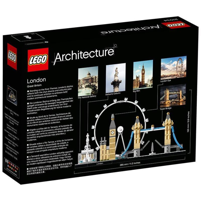 LEGO ARCHITECTURE 21034 - SET COSTRUZIONI LONDRA