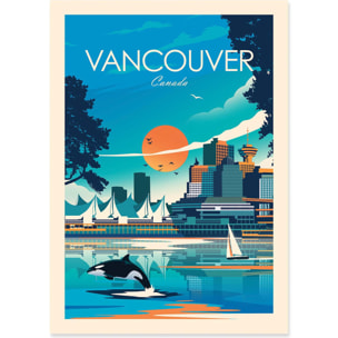 Affiche - Vancouver Canada - Studio Inception