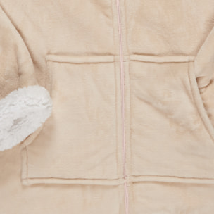 Sweat À Capuche - HOME DECO FACTORY - Beige - Pratique - Ultraconfortable