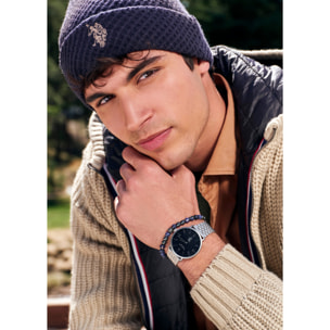 Orologio U.S. Polo Assn. in metallo e acciaio