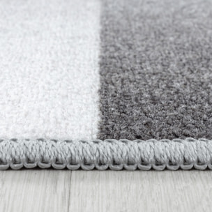 PLAY - Tapis enfant football gris - PLA2906GRI