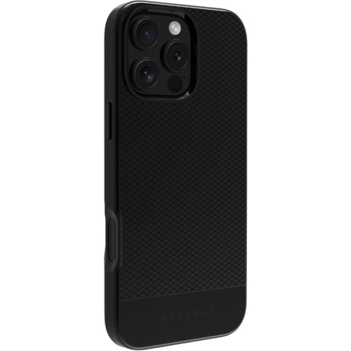 Coque ADEQWAT iPhone 16 Pro Max noir Soft protect