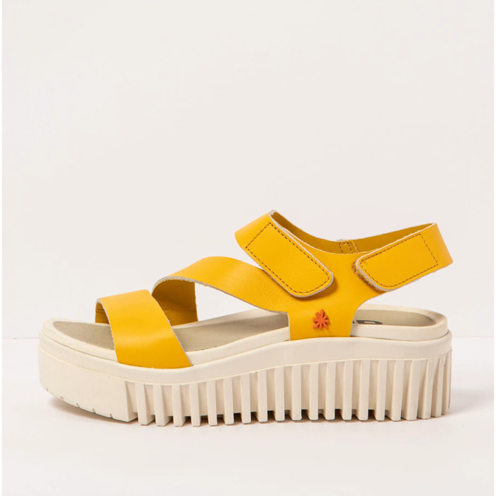 Sandalia de cuña 1573 NAPPA YELLOW/BRIGHTON color Yellow