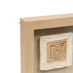 Décoration murale Rafael 50x50cm beige