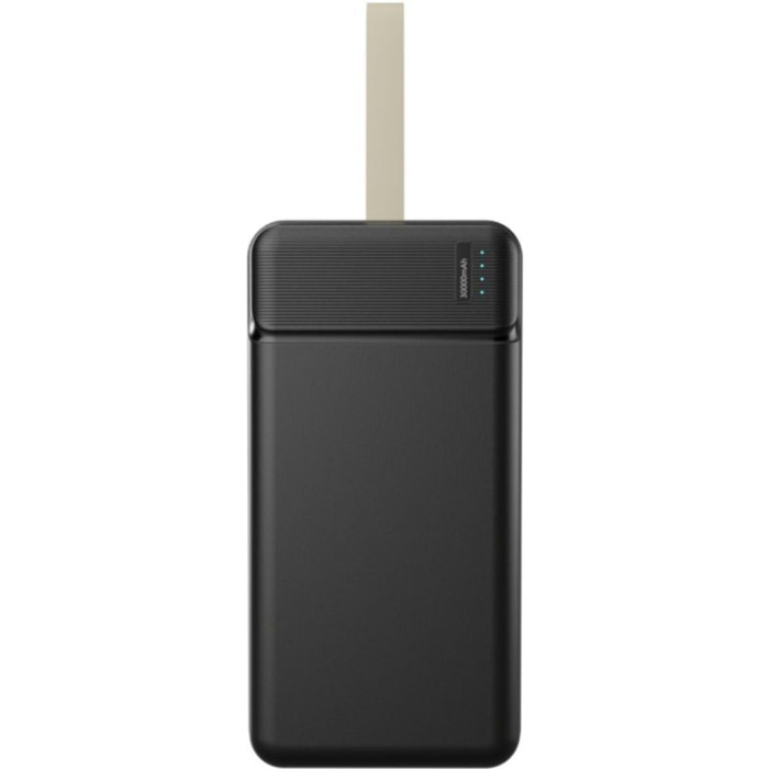 Batterie externe XMOOVE 30 000 mAh noir travel