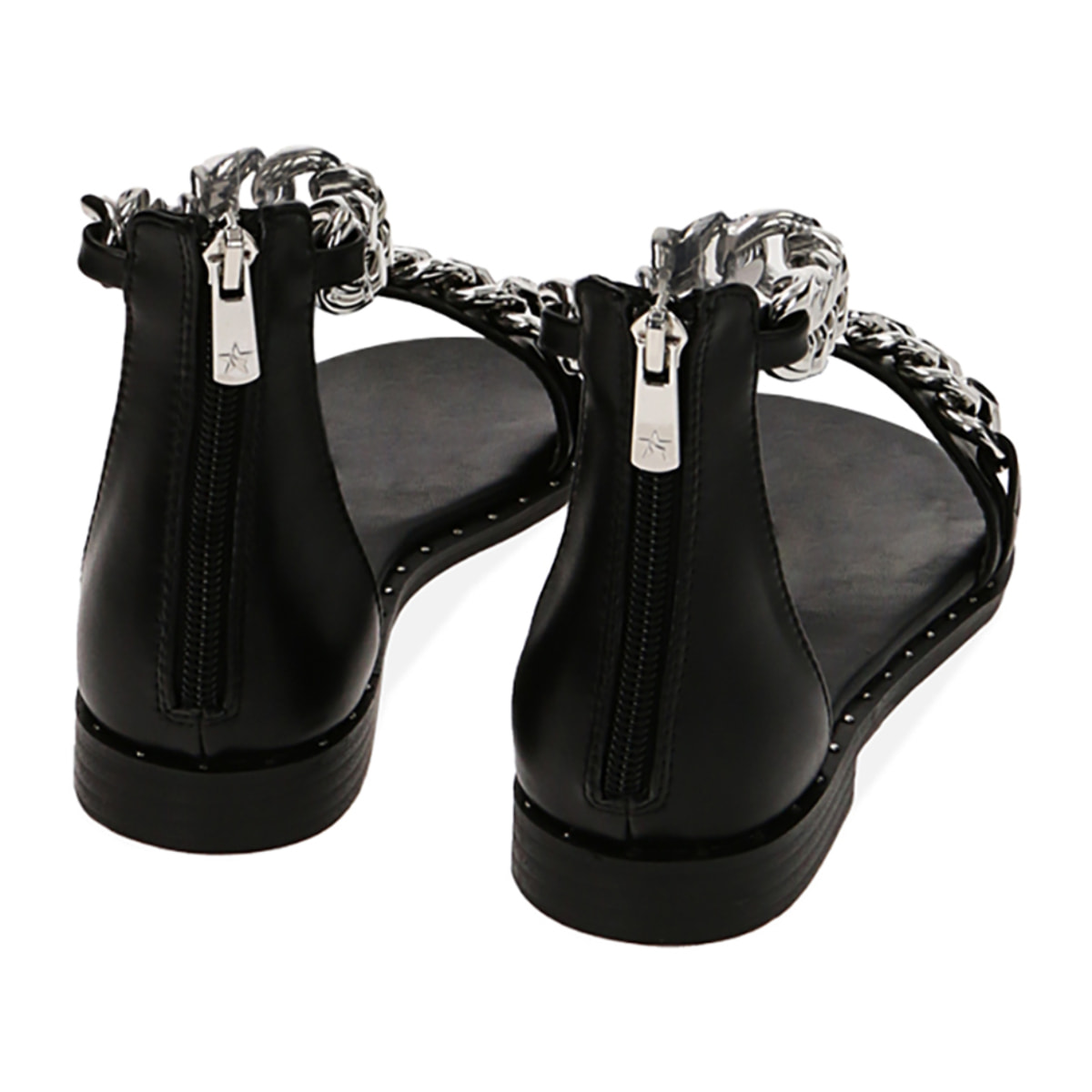 Sandalias maxicadena negras