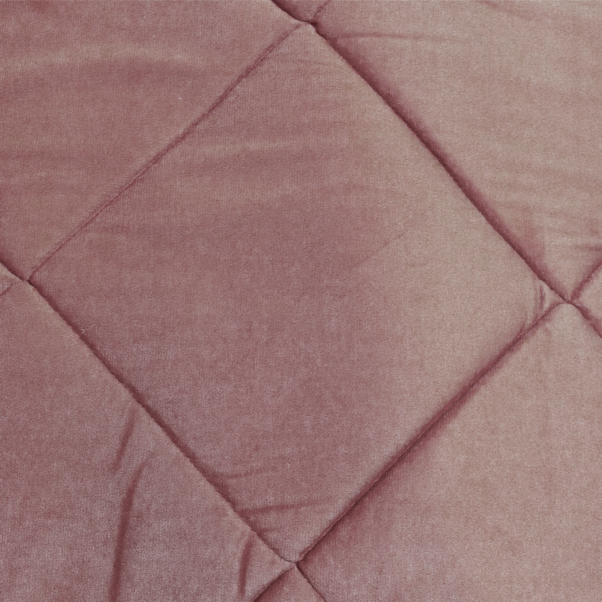 TRAPUNTA INVERNALE MATRIMONIALE IN VELLUTO ROSA CIPRIA PRODOTTO ITALIANO