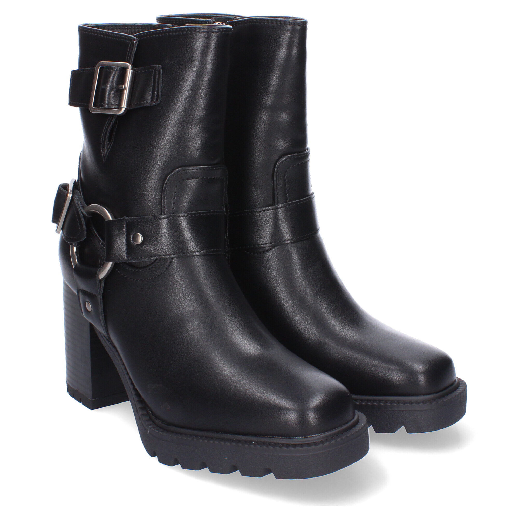 Botas de Tacón para Mujer, Comodas y Elegantes, Suela Dentada