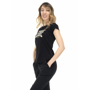 Camiseta mujer logo Gold&Silver