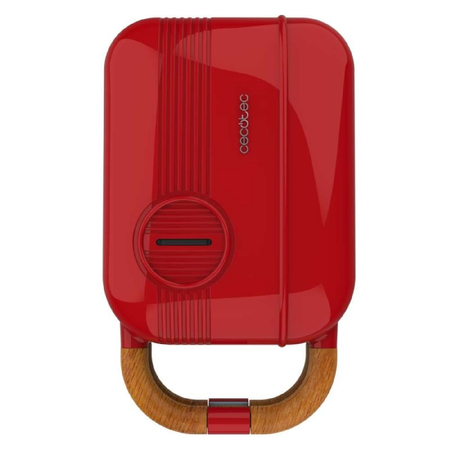 Cecotec Sandwichera Vintage Rock'Ntoast Retro One Red. 700W, 3 Placas Intercambi